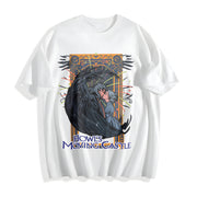 Howl's Moving Castle Cotton T-Shirt in White