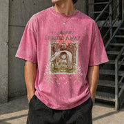 Studio Ghibli Soot Sprites Vintage Washed T-Shirt in Red