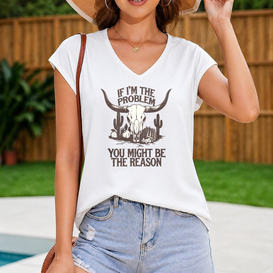 And Fun Letter Versatile Women's Color Cotton Tank Top in White