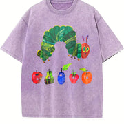 The Very Hungry Caterpillar vintage washed oversized T-shirt in Purple