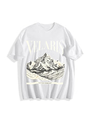 Retro Velaris Bookish Cotton T-Shirt in White