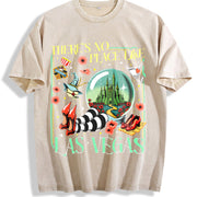 The Wonderful Wizard Vintage Washed T-Shirt in Beige