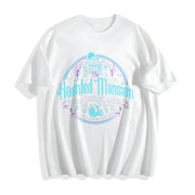 Hitchhiking Ghosts Cotton T-Shirt in White