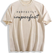 Dark Urban Vintage Washed T-Shirt in Beige