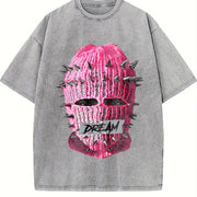 Y2K Sleeveless Tank Vintage Washed T-Shirt in Gray