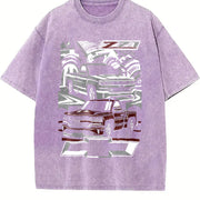 Z71 Chevrolet Truck Vintage Washed T-Shirt in Purple