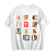 ✊🏾 Anti ICE F*ck ICE Magazine Letters Cotton T-Shirt in White