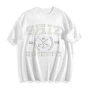 Wicked Shiz University Cotton T-Shirt in White