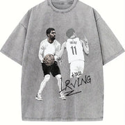Irving US In USA 2024 vintage washed oversized T-shirt in Gray