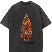 Vortex Arrowhead Wildlife Vintage Washed T-Shirt in Black