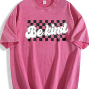 Cute Be Kind Teacher Kindness Vintage Washed T-Shirt in Red