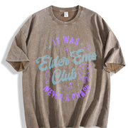 Ladies 230gsm Blockbuster Vintage Washed T-Shirt in Brown