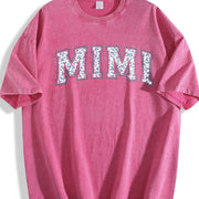 Toile Floral MIMI Cute MIMI Vintage Washed T-Shirt in Red