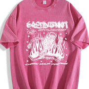 Chase Your Dreams Vintage Washed T-Shirt in Red