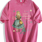 I Am Under No Obligation Vintage Washed T-Shirt in Red