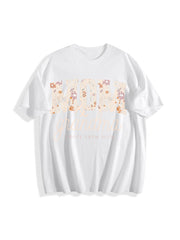 Grandma and Mom I Rock Them Cotton T-Shirt in White