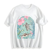 I Will Be with You Cotton T-Shirt in White