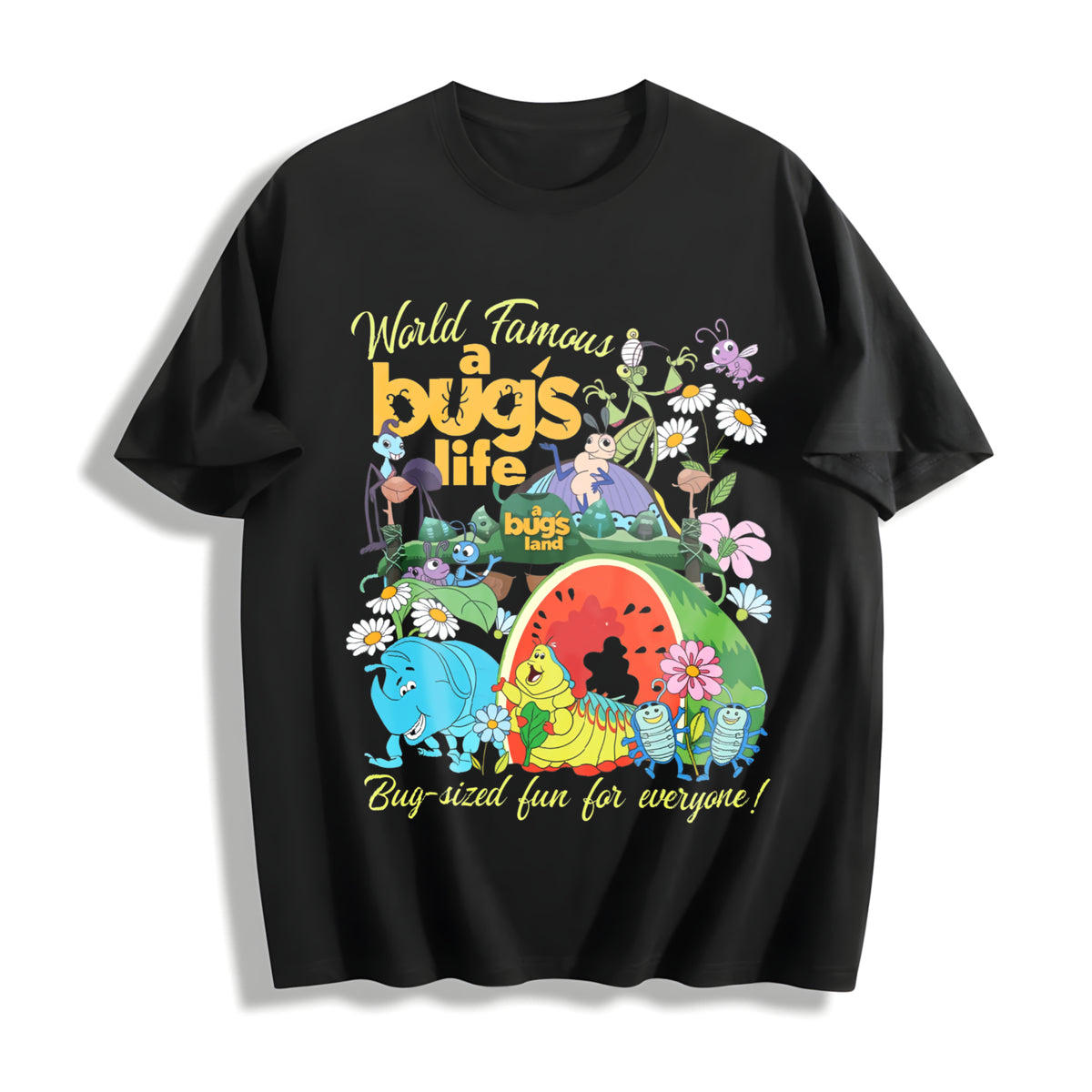 A Bug's Life a Bug's Land Cotton T-Shirt in Black