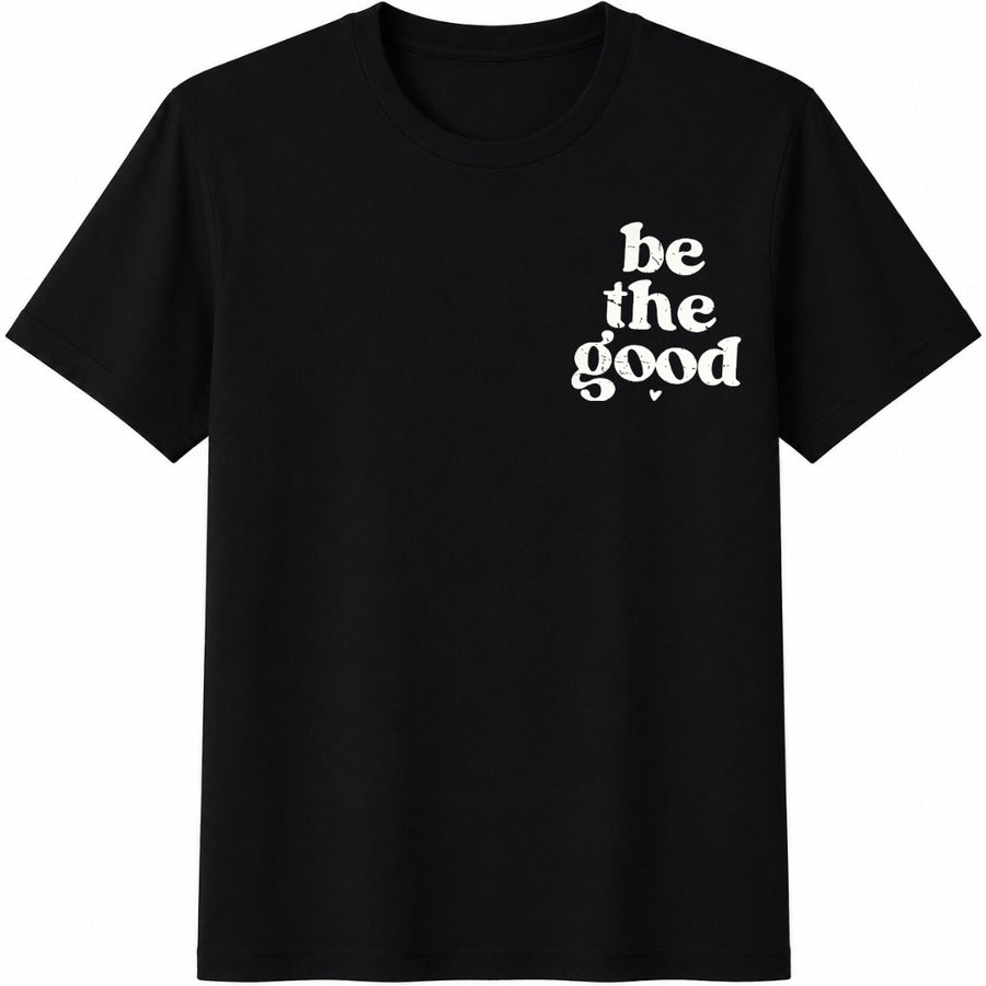 Be the Good Inspiration Cotton T-Shirt in Black