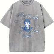 Ilya but Daddy I Love Vintage Washed T-Shirt in Gray