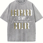 Water Fun Football Vintage Washed T-Shirt in Gray