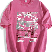 Z71 Chevrolet Truck Vintage Washed T-Shirt in Red