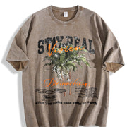 Saint Vincent Dreamchaser Vintage Washed T-Shirt in Brown