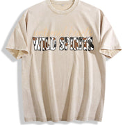 For Christmas a Water Vintage Washed T-Shirt in Beige