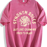 Rolls Just Like Grandma Used to Make Vintage Washed T-Shirt in Red