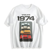 Volvo 1974 Marketing Campaign Cotton T-Shirt in White