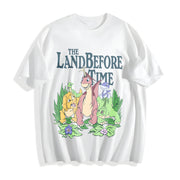 The Land Before Time Cotton T-Shirt in White