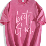 GLEC There Is No Other Way Vintage Washed T-Shirt in Red