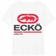Ecko Unltd Rhino Logo Cotton T-Shirt in White