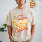 That's Bananas Cute Vintage Washed T-Shirt in Beige
