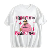 I'm Not a Regular Mom Cotton T-Shirt in White