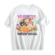 Yo Quiero Taco Bell Cotton T-Shirt in White