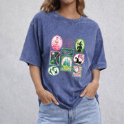 Wicked Changed For Good vintage washed oversized T-shirt in Blue