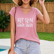 Not the Skinny Weak Women's Color Cotton Tank Top in Pink