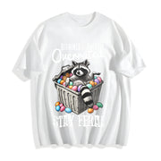 Easter Stay Feral Cotton T-Shirt in White