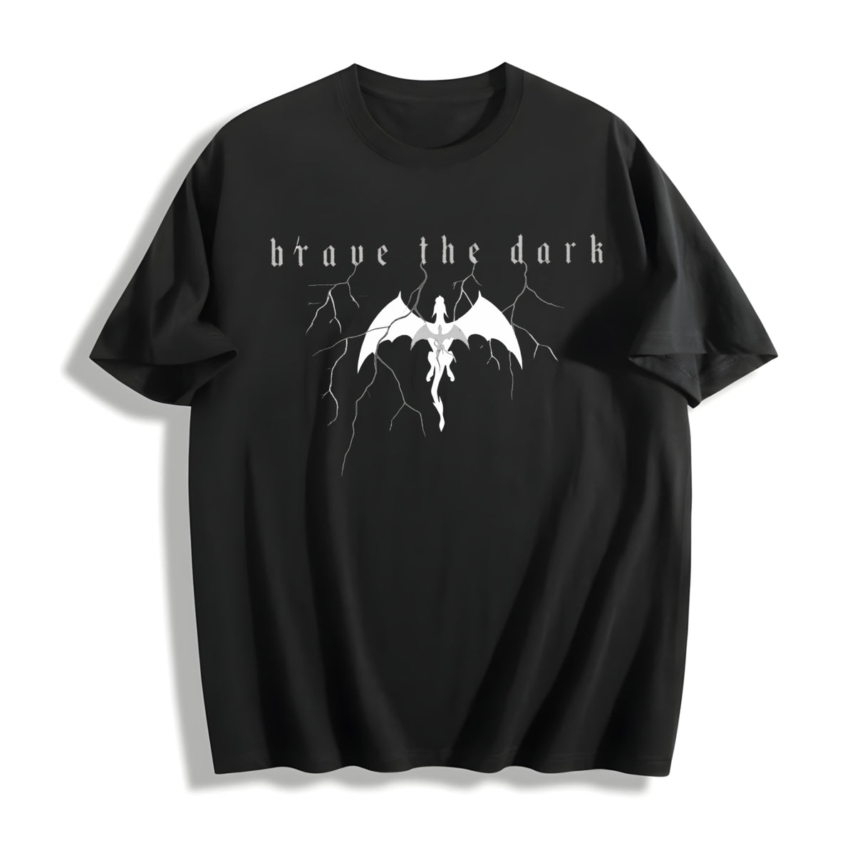 Onyx Storm Xaden Riorson Cotton T-Shirt in Black