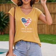 A Stylish and Artistic Patterned Women's Color Cotton Tank Top in Yellow