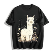 Camel Fashionable Cotton T-Shirt in Black