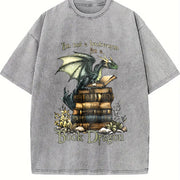 Short-sleeve for Seasons Vintage Washed T-Shirt in Gray