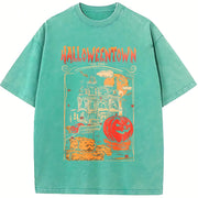 Halloweentown 1998 Vintage Washed T-Shirt in Blue