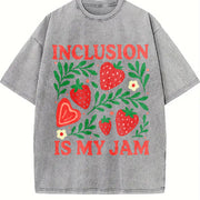 Special Education Teacher Vintage Washed T-Shirt in Gray