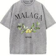 Mexican Heritage Latino Vintage Washed T-Shirt in Gray