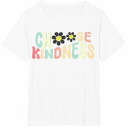 Choose Kindness Cotton T-Shirt in White