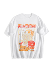 Halloweentown 1998 Cotton T-Shirt in White