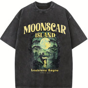 The Retro Halloween That Makes Me Feel Alive Vintage Washed T-Shirt in Black