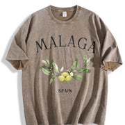 Mexican Heritage Latino Vintage Washed T-Shirt in Brown